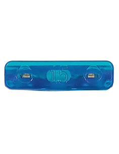 Fusible bleu UNIVAL 15A enfichables 2
