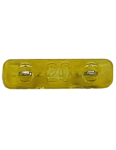 Fusible jaune UNIVAL 20A enfichable 2