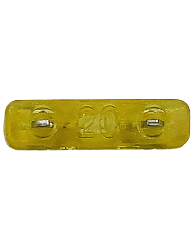Fusible jaune UNIVAL 20A enfichable