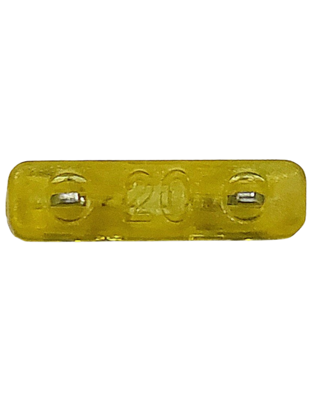 Fusible jaune UNIVAL 20A enfichable
