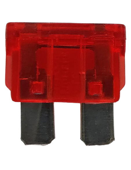 Fusible rouge UNIVAL 10A enfichables