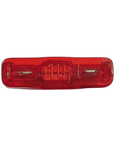 Fusible rouge UNIVAL 10A enfichables