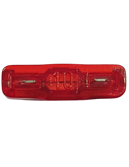 Fusible rouge UNIVAL 10A enfichables