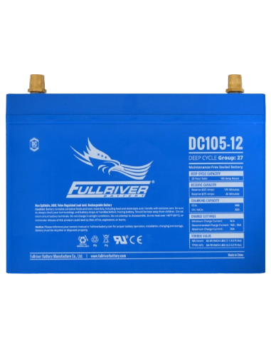 Batterie FULLRIVER DC105-12 12V 105Ah