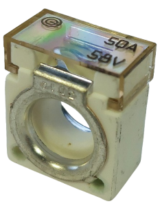 Fusible pour batteries PUDENZ CF8 50 A / 58 V