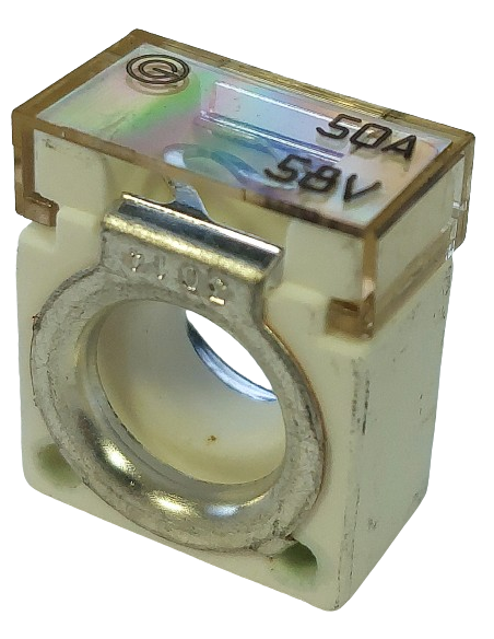 Fusible pour batteries PUDENZ CF8 50 A / 58 V