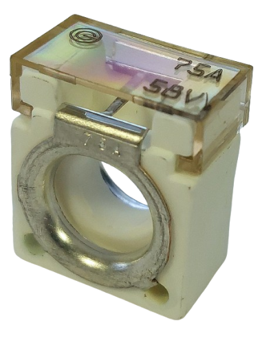 Fusible pour batteries PUDENZ CF8 75 A / 58 V