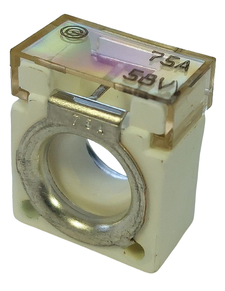 Fusible pour batteries PUDENZ CF8 75 A / 58 V