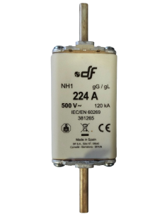 Fusible à couteaux NH1 224A 500 V 2
