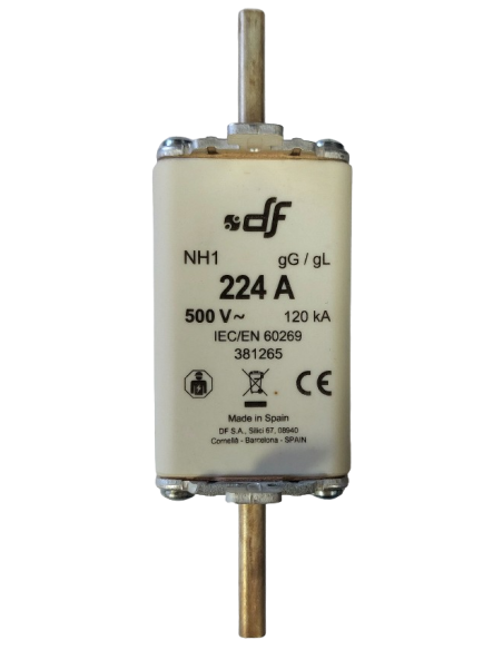 Fusible à couteaux NH1 224A 500 V