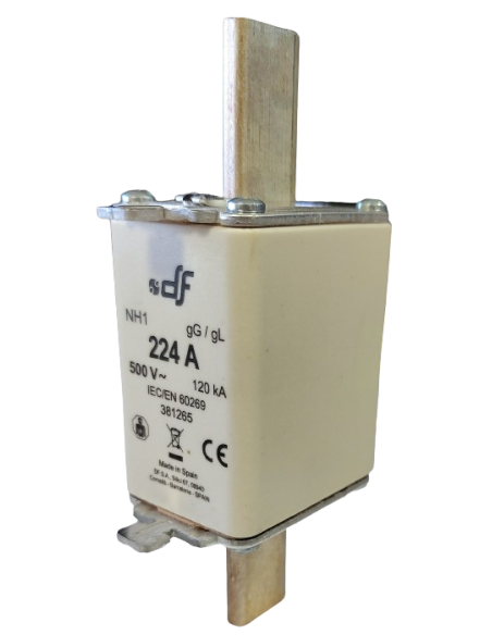 Fusible à couteaux NH1 224A 500 V