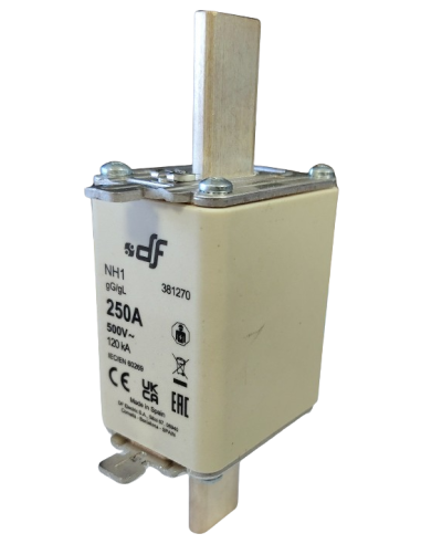 Fusible à couteaux NH1 250A 500 V
