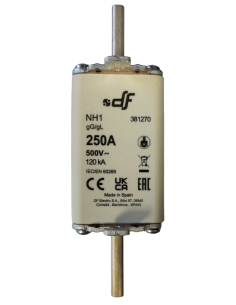 Fusible à couteaux NH1 250A 500 V 2