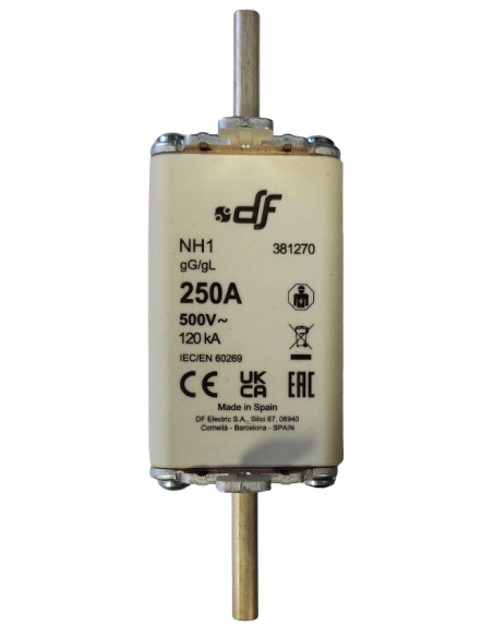 Fusible à couteaux NH1 250A 500 V