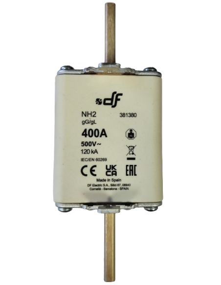 Fusible à couteaux NH2 400A 500 V