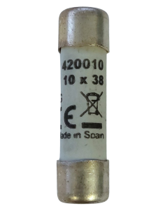 Fusible cylindrique 10X38 gG 10A 2