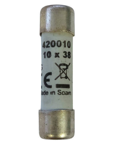 Fusible cylindrique 10X38 gG 10A