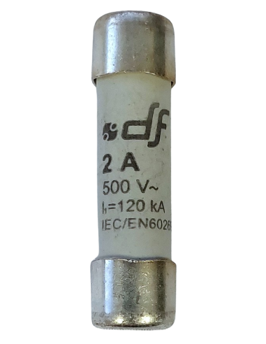 Fusible cylindrique 10X38 gG 2A