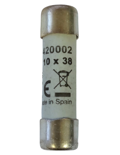 Fusible cylindrique 10X38 gG 2A 2