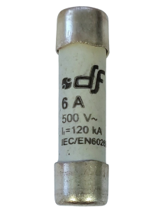 Fusible cylindrique 10X38 gG 6A