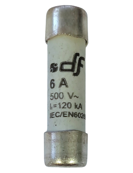 Fusible cylindrique 10X38 gG 6A