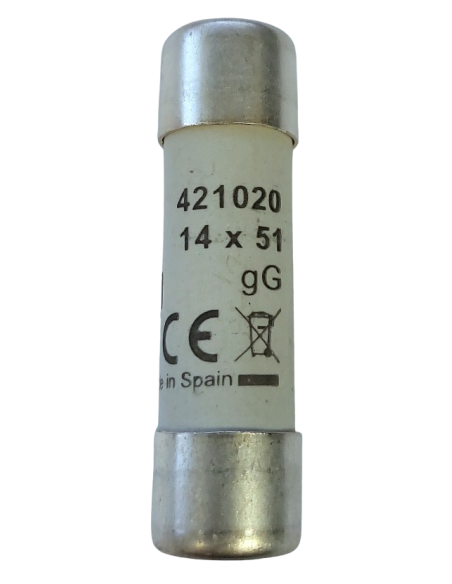 Fusible cylindrique 14X51 gG 20A