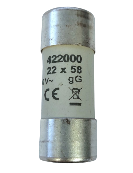 Fusible cylindrique 22X58 gG 100A