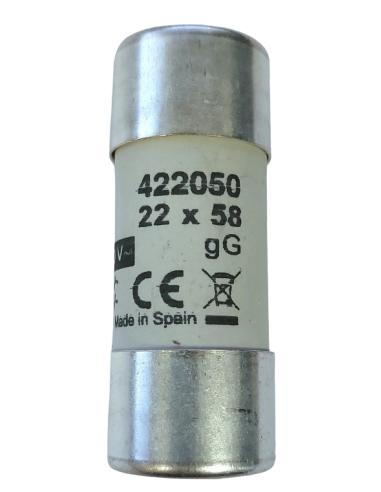 Fusible cylindrique 22X58 gG 50A