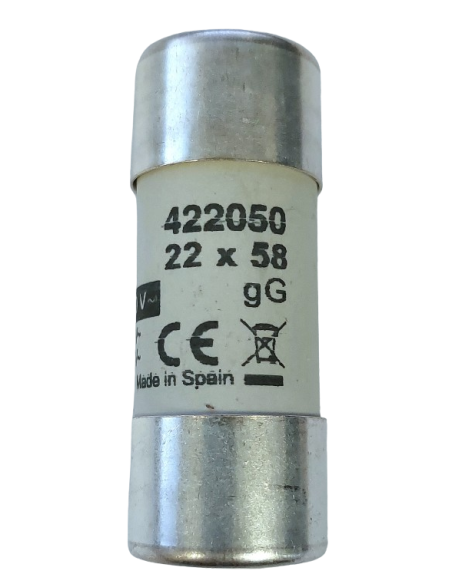 Fusible cylindrique 22X58 gG 50A