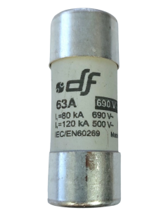 Fusible cylindrique 22X58 gG 63A