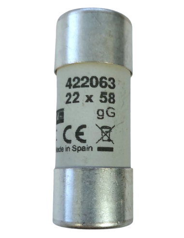 Fusible cylindrique 22X58 gG 63A
