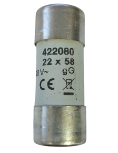 Fusible cylindrique 22X58 gG 80A 2