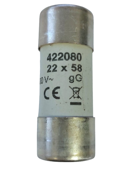 Fusible cylindrique 22X58 gG 80A