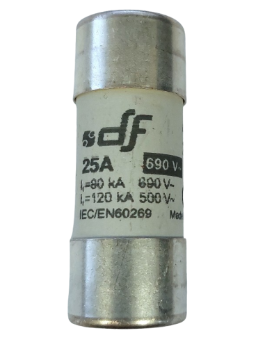 Fusible cylindrique 22 x 58 gG 25 A