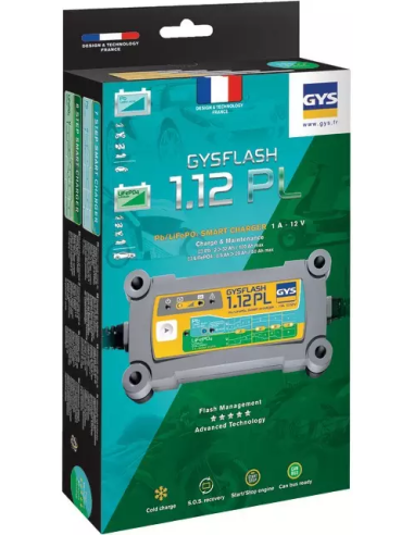 Chargeur de batterie Gysflash 1.12 PL GYS