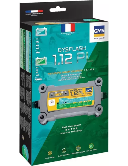Chargeur de batterie Gysflash 1.12 PL GYS