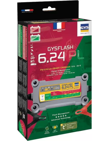 Chargeur de batterie Gysflash 6.24 PL GYS