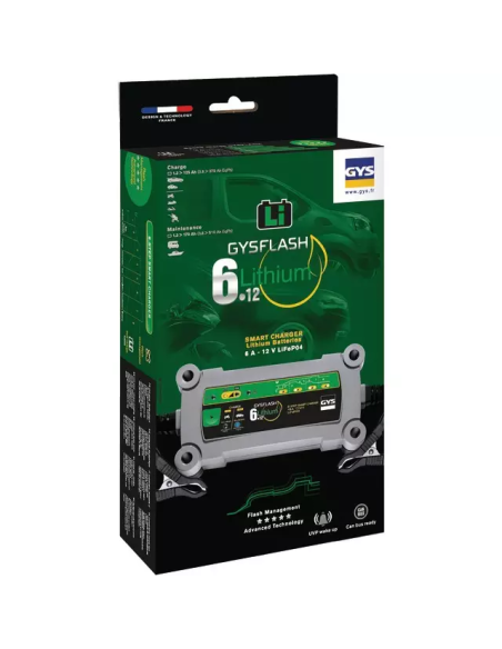 Chargeur de Batterie Gysflash Lithium 6.12 GYS