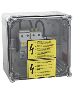 Boite de jonction solaire 2 champs GJB 2-1 250 V 20 A