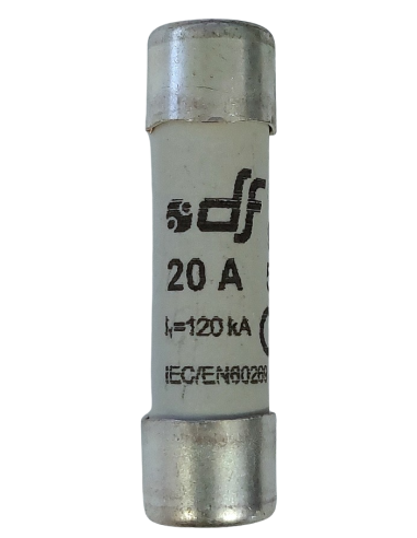 Fusible cylindrique 10X38 gG 20A