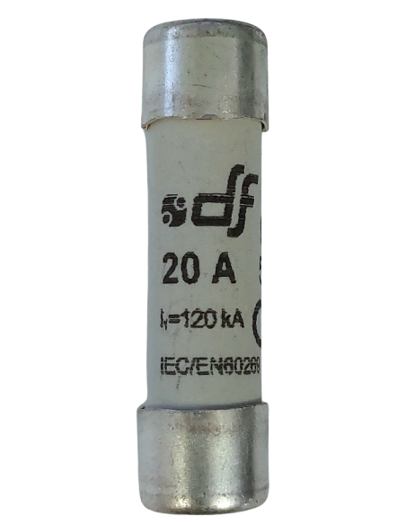 Fusible cylindrique 10X38 gG 20A
