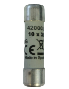 Fusible cylindrique 10X38 gG 8A 2