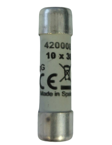 Fusible cylindrique 10X38 gG 8A