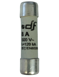 Fusible cylindrique 10X38 gG 8A
