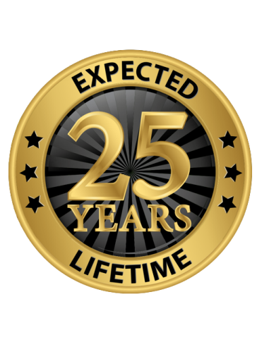 Durée de vie 25 ans