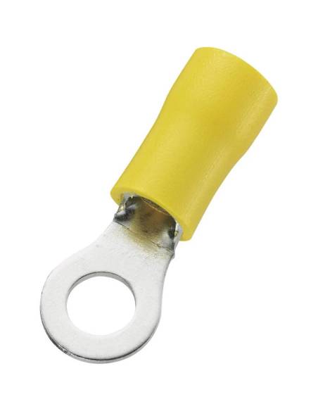 Cosse à œillet jaune 2.5 à 6 mm² - M6