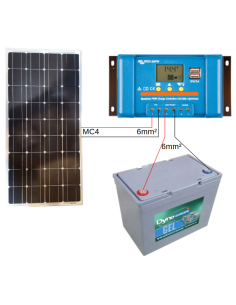 Kit solaire 90 W 12 V 2