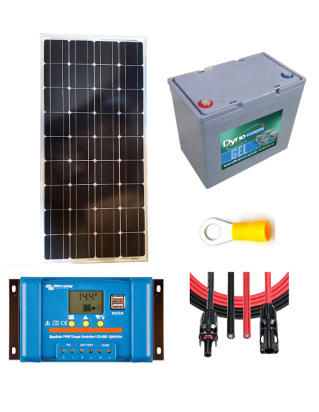 Kit solaire 90 W 12 V