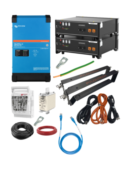 Kit autoconsommation 48 V 3000 VA Pylontech