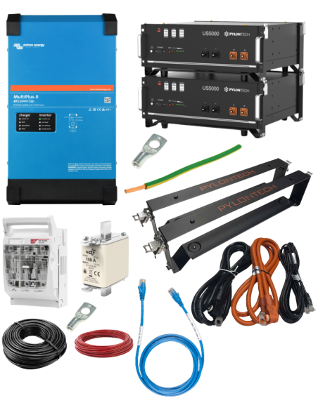 Kit autoconsommation 48 V 3000 VA Pylontech US5000
